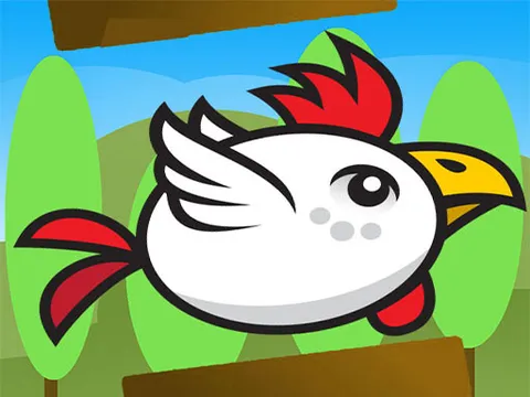 Play Angry Flappy Chicken Fly - Free Online Game