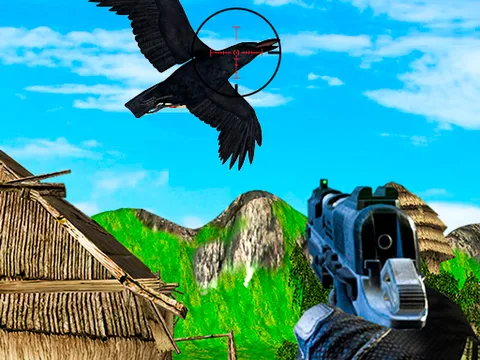 Play Chicken and Crow Shoot - Free Online Game