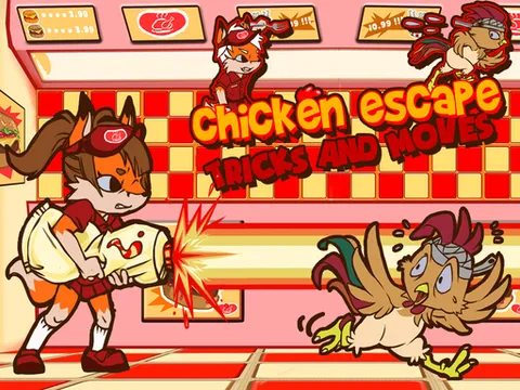 Play Chicken Escape : Tricks and moves - Free Online Game